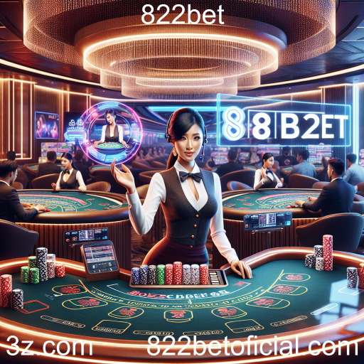 Experimente a Emoção do Cassino Ao Vivo no 822bet